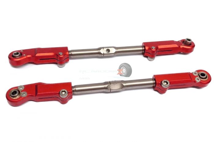 MadMax Arrma Rear Upper Alloy Tie Rod - Red