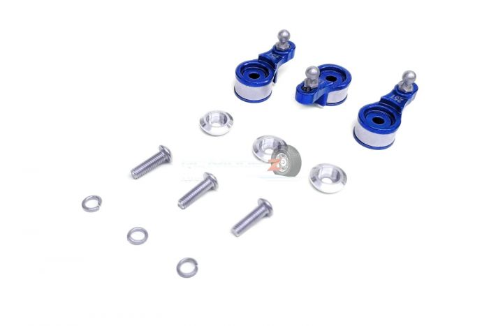 Traxxas TRX-4 Alloy Diff Locking Servo Horns - Blue
