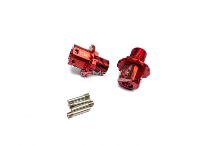 MadMax Arrma Alloy Wheel Extenders - Red