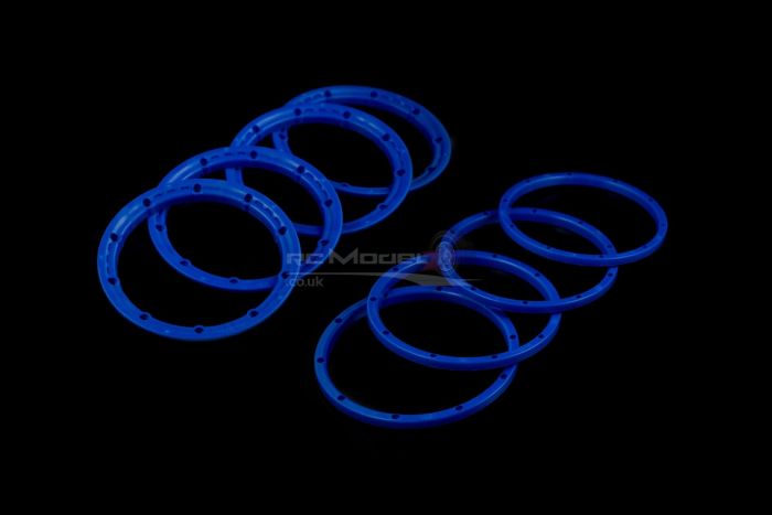 MadMax Upgrade Nylon Inner & Outer Beadlock Set - Blue