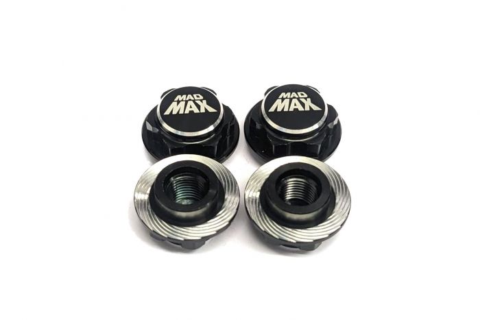 MadMax Traxxas X-Maxx Alloy Hub Adapters - Black