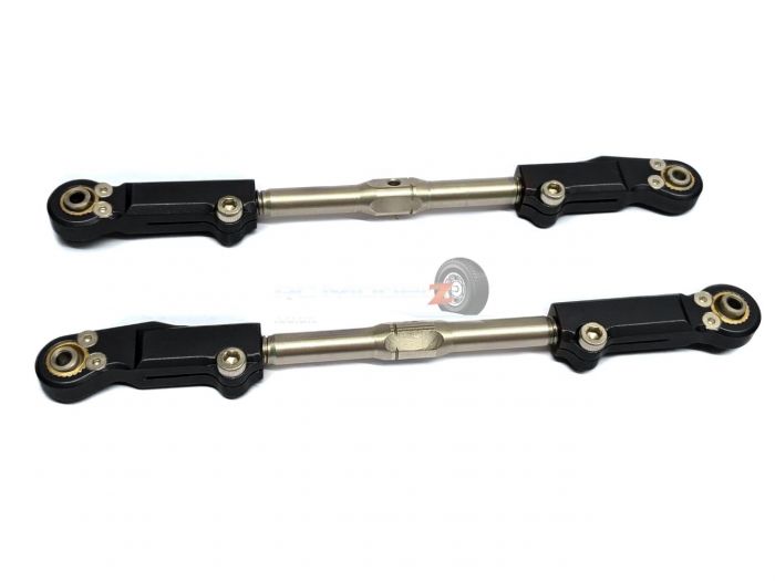 MadMax Arrma Rear Upper Alloy Tie Rod - Black
